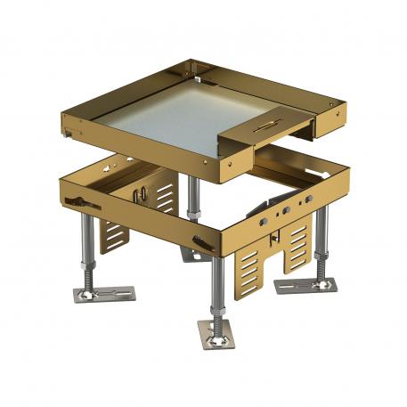 Регулируемая кассетная рамка с кабельным выводом RKSN из латуни 105 | 150 | 20 | 105 | 4