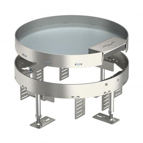 Height-adjustable cassette with cord outlet, RKSR, stainless steel 110 | 155 | 20 |  | R7