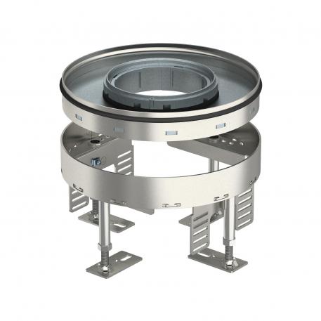 Height-adjustable cassette for tube body, RKFR, stainless steel 110 | 155 | 20 |  | R4