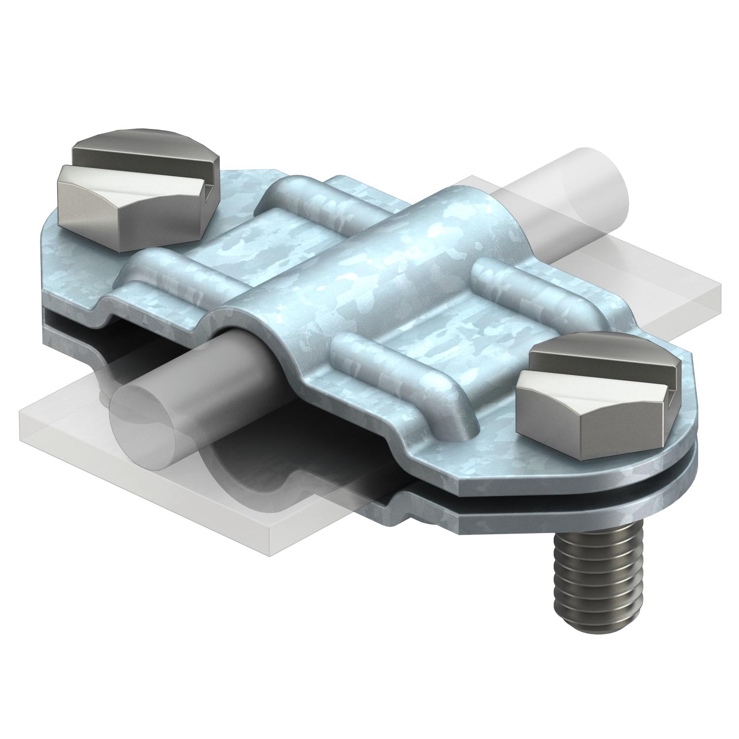 Разделительный зажим для круглых проводников Rd 8-10 и плоских ...